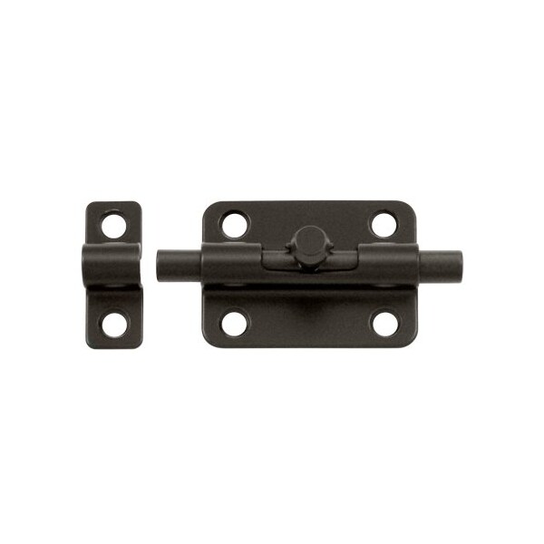 Barrel Door Bolt Oil-Rubbed Bronze, 10PK